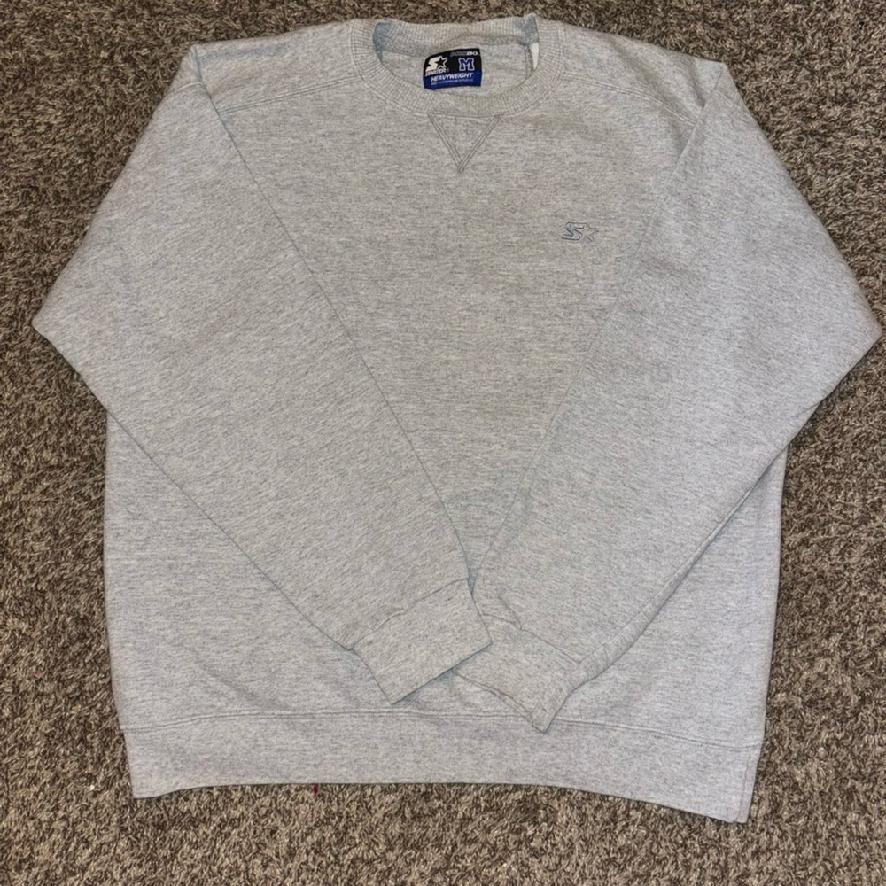 Skechers Men's Light Gray Crewneck Sweater